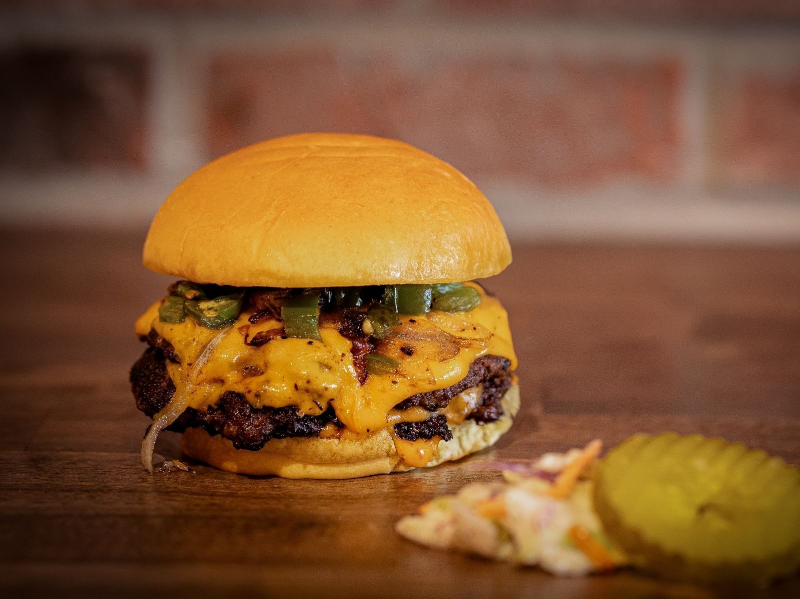 Jalapeño Wagyu Smash Burger.