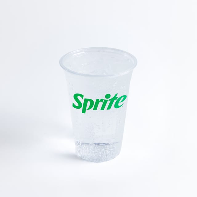 Sprite Glass Bottle.